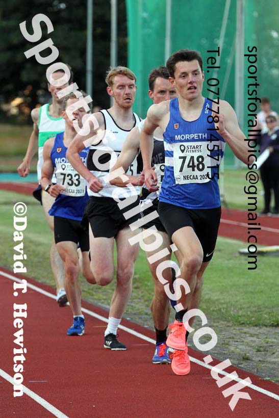 3000 metres, 2021 North East Grand Prix No.4, Monkton, Wednesday, June 30th. Photo: David T. Hewitson/Sports for All Pics